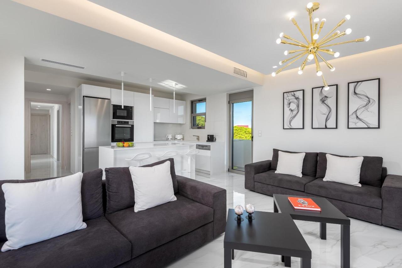 Panorama Luxury Penthouse Ixia (Rhodes) Exterior foto